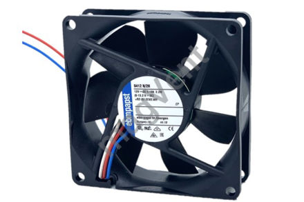 Immagine di 9292506196 _ 8412N/2H _ VWC0080YUEBS fan 80.80.25 12V DC
