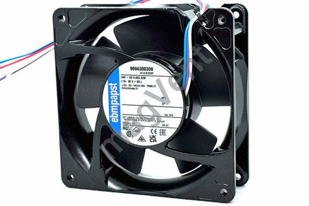 Immagine di 9694300309 _ 4114N/2H3P-309 _ VUCF119YJJNS fan 119.119.38 24V DC